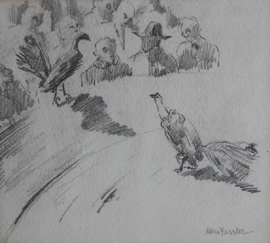 Hahnenkampf auf Ibiza 1932