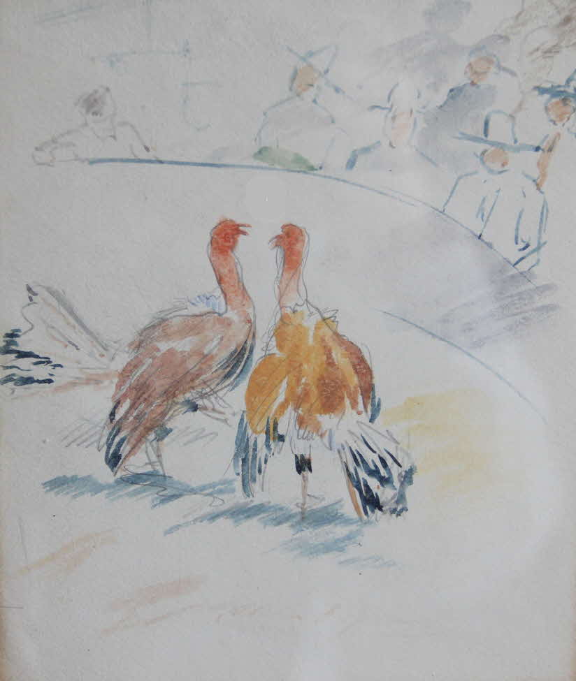 Hahnenkampf auf Ibiza 1932