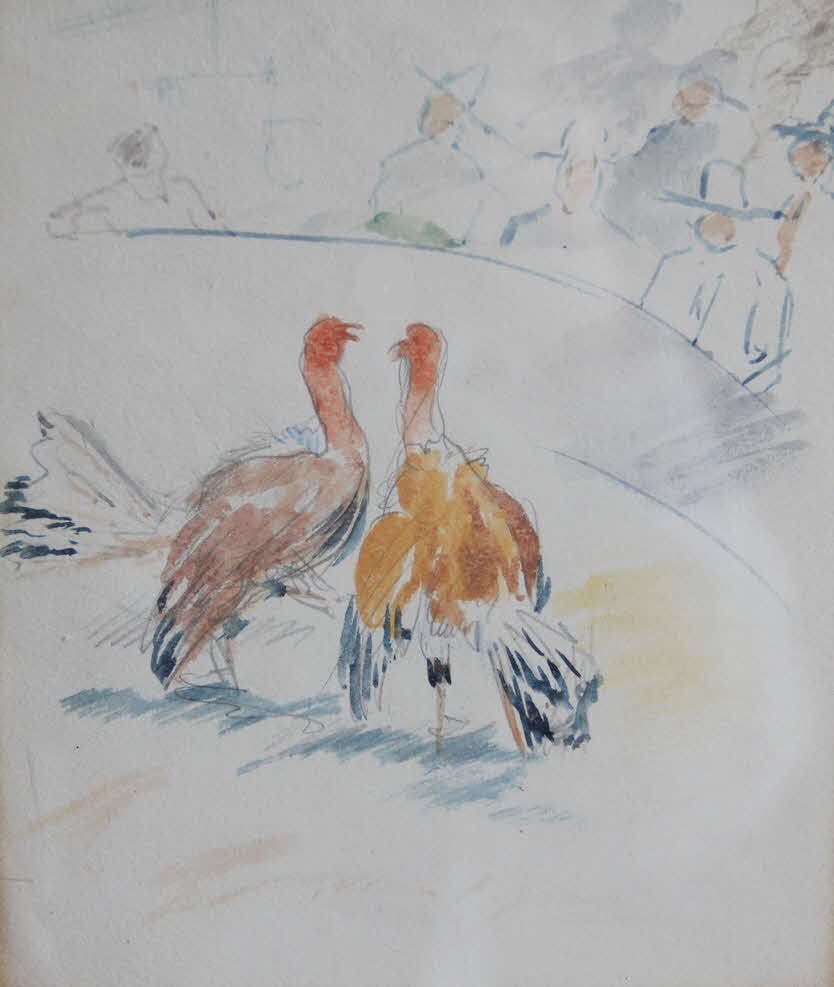 Hahnenkampf auf Ibiza 1932