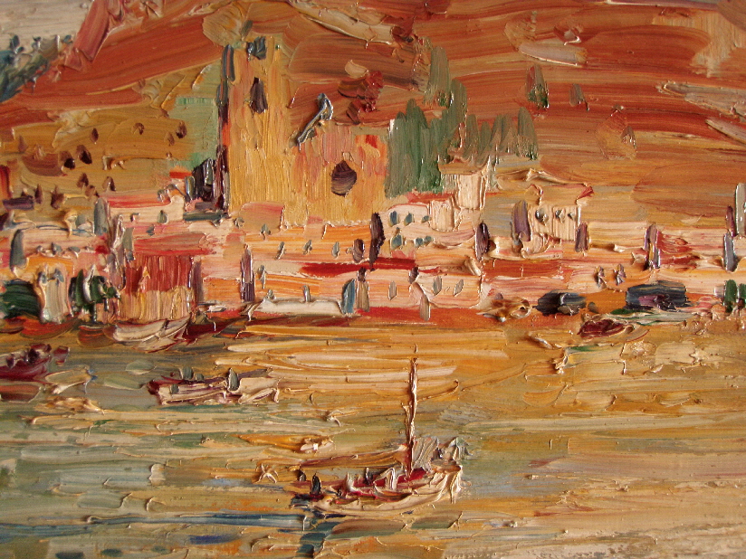 Bucht von Cadaques 1964 - Detail