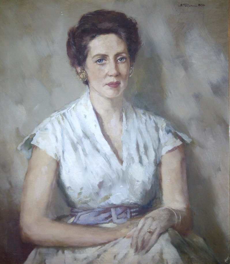 Dame aus Caracas - Portrt von Mary Romero 1954