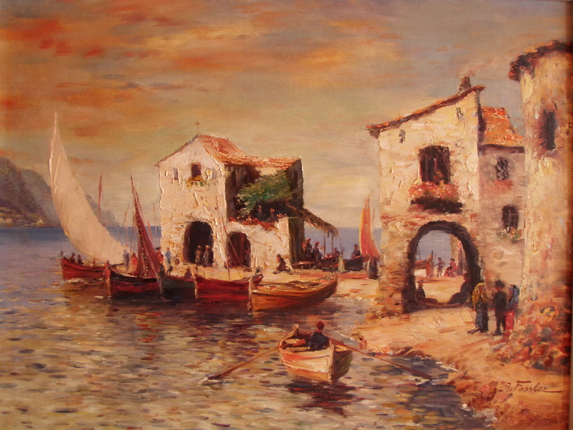 Hafen von Port de Selva 1967
