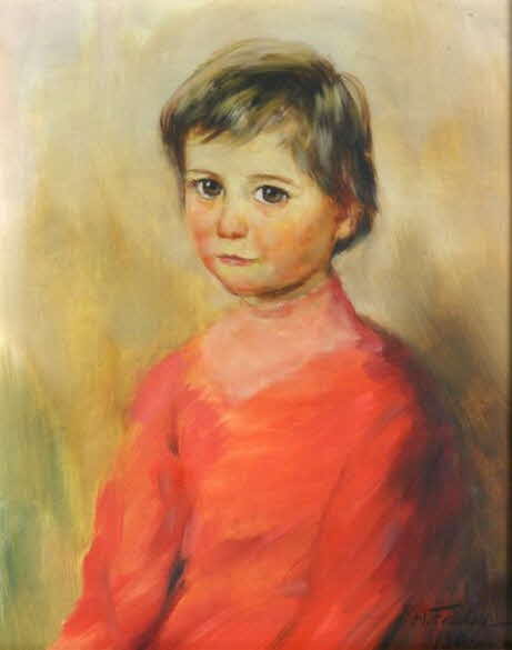 Portrt eines Kindes - um 1936