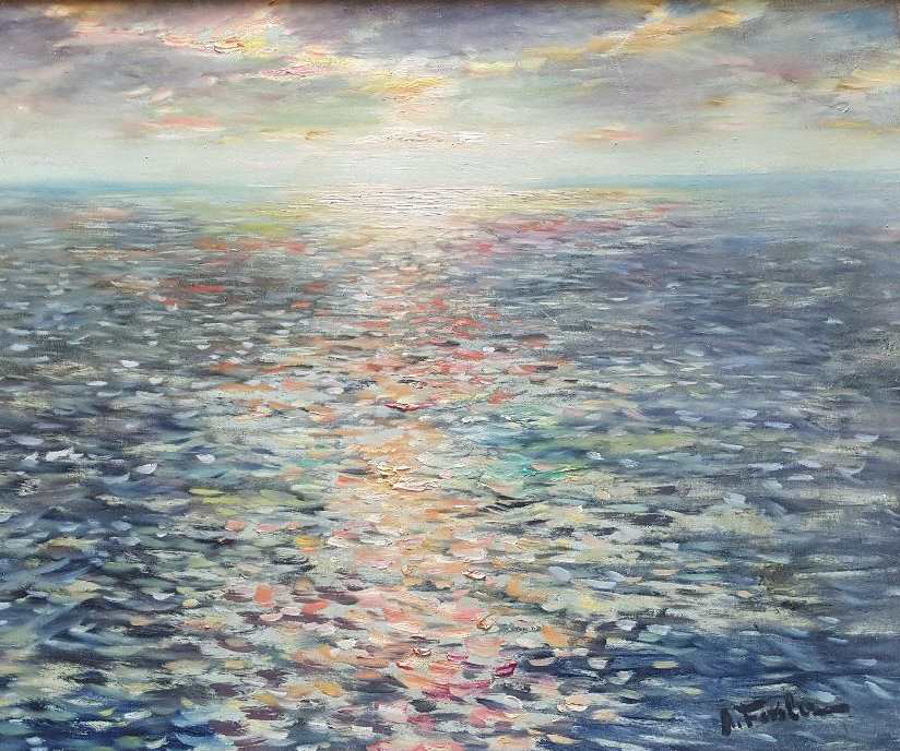 Sonnenuntergang 1953