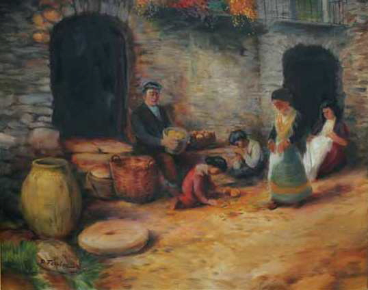Spanisches Dorf um 1930